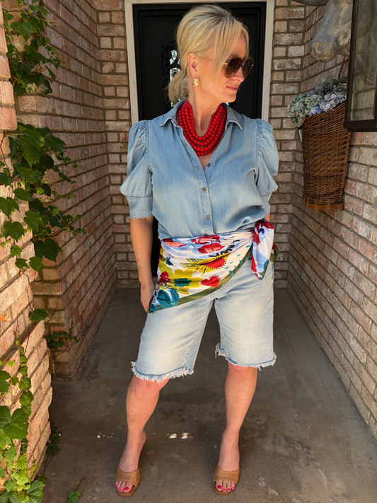 Summer Bloom Scarf