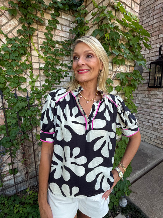 Palm Breeze Blouse