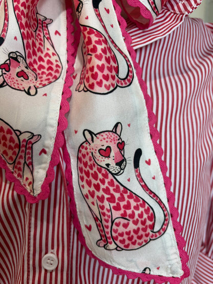 Striped in Pink Twilly