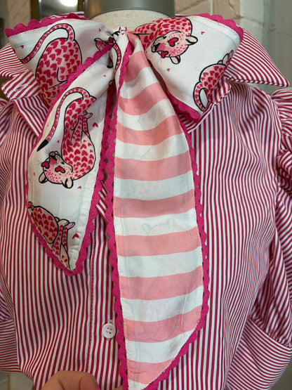 Striped in Pink Twilly