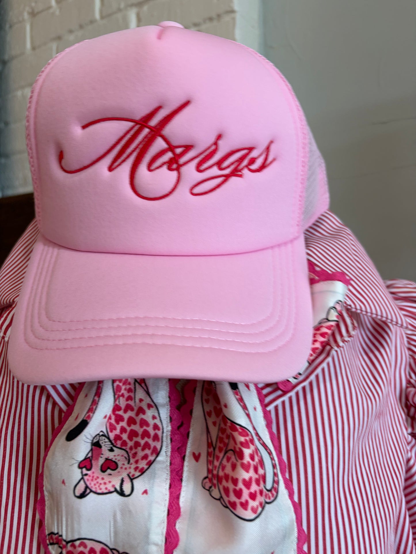 Pink Margs Trucker Cap