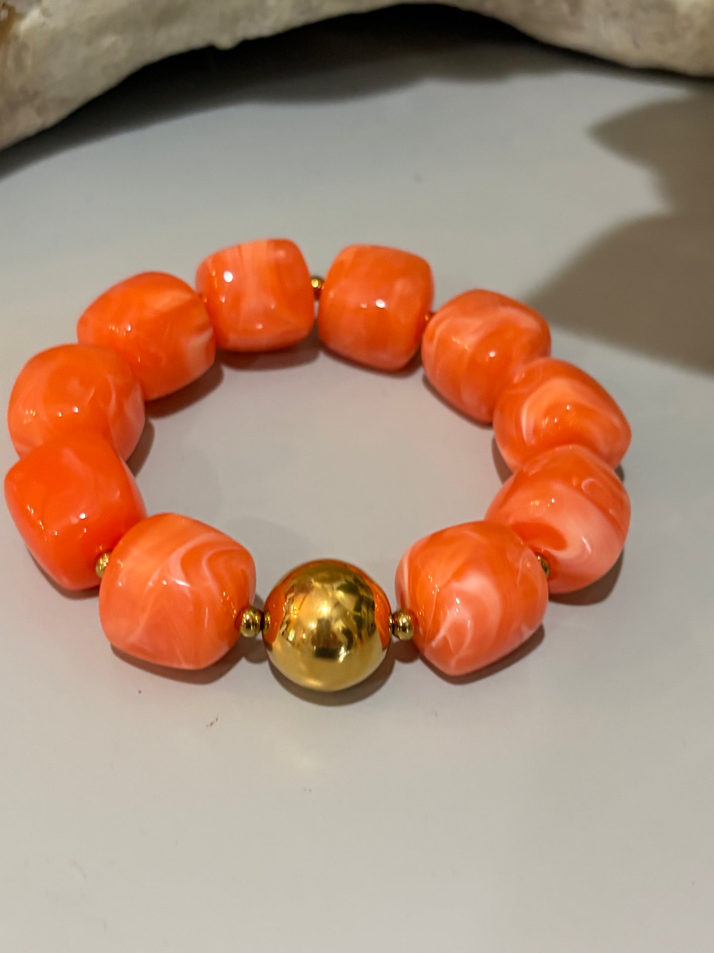 Wrist Candy Bracelet-Orange