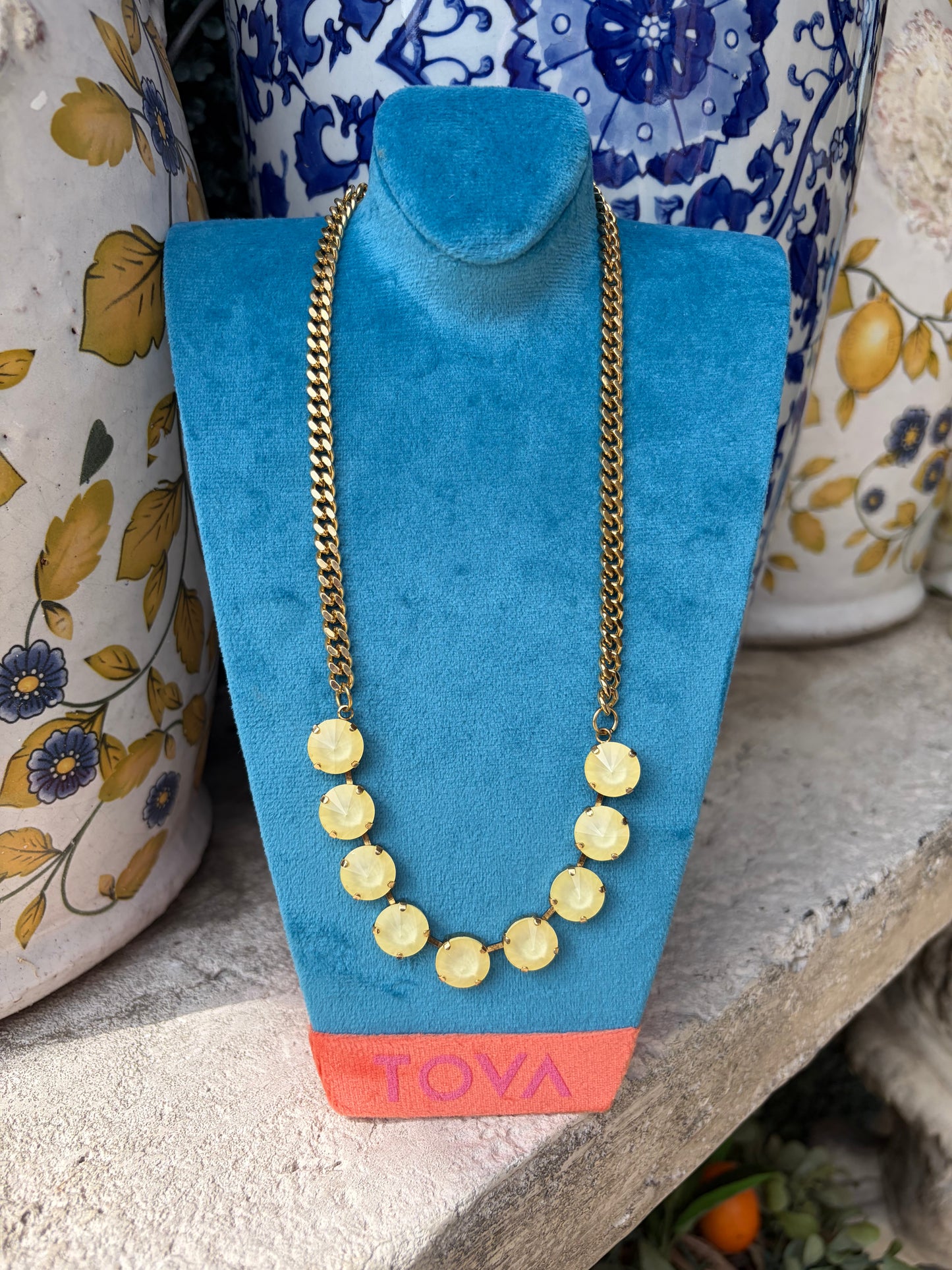 Tova- Mini Sophia Necklace-Butter