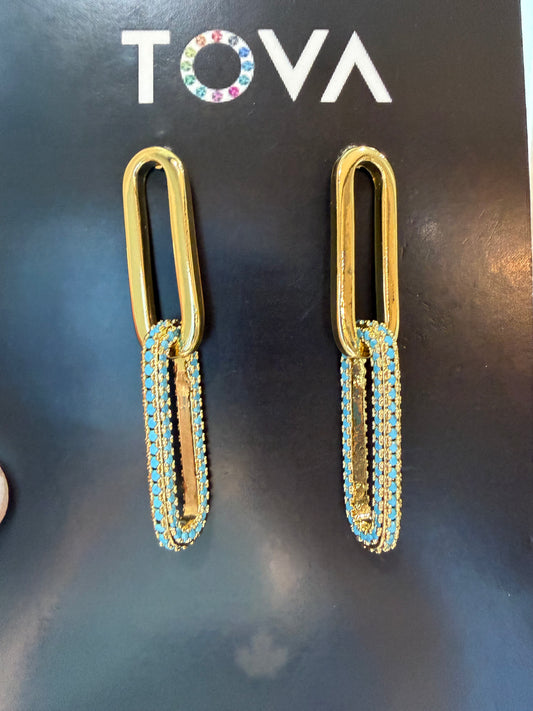 Tova Emil Turquoise Earrings