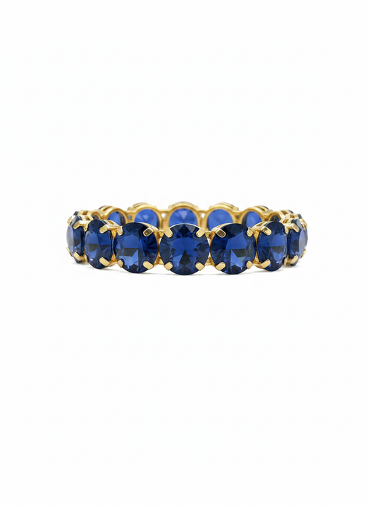 Stunning Sapphire Blue Crystal Bracelet