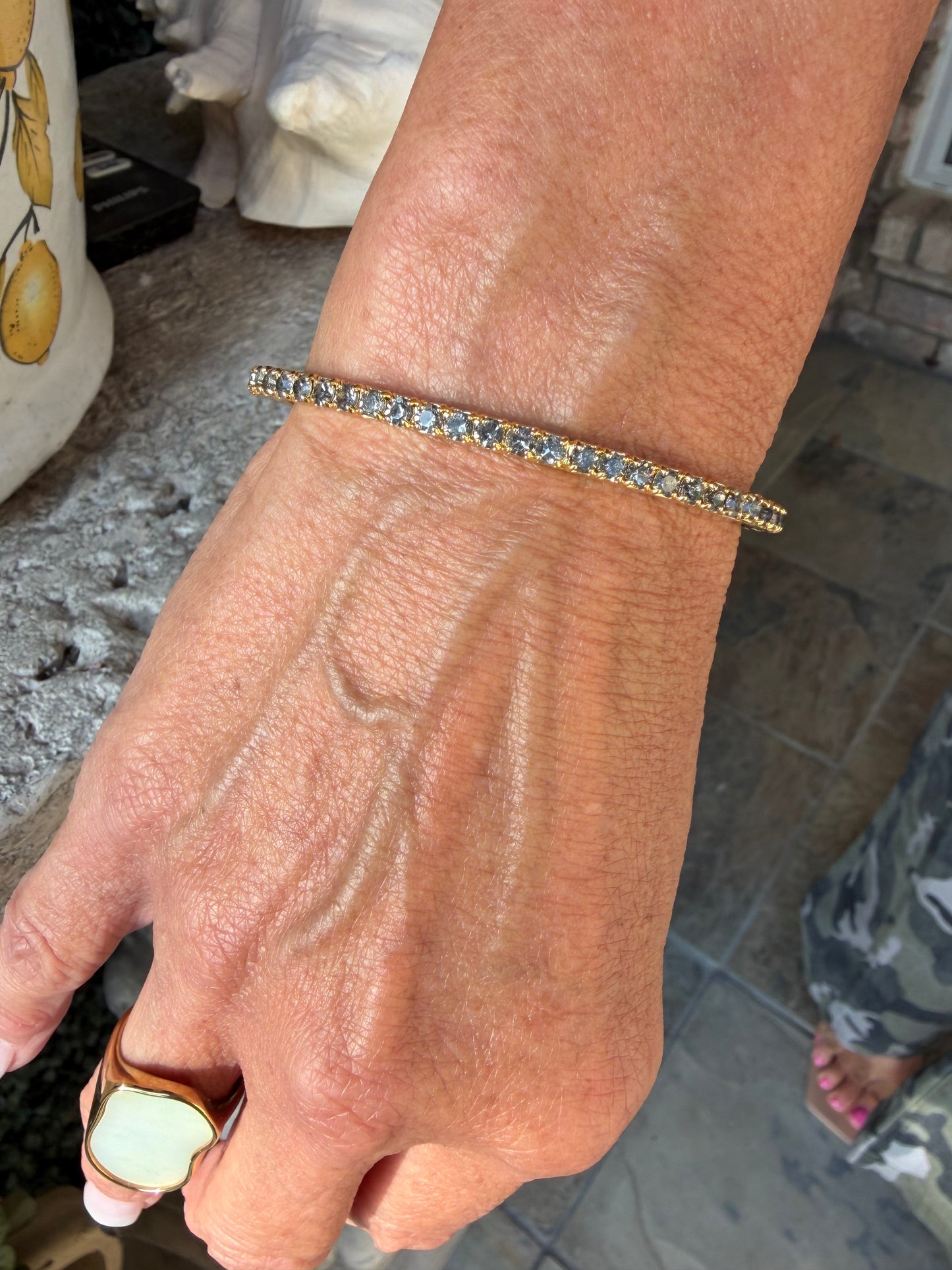 Tova Rae Cuff- Black Diamond Mini