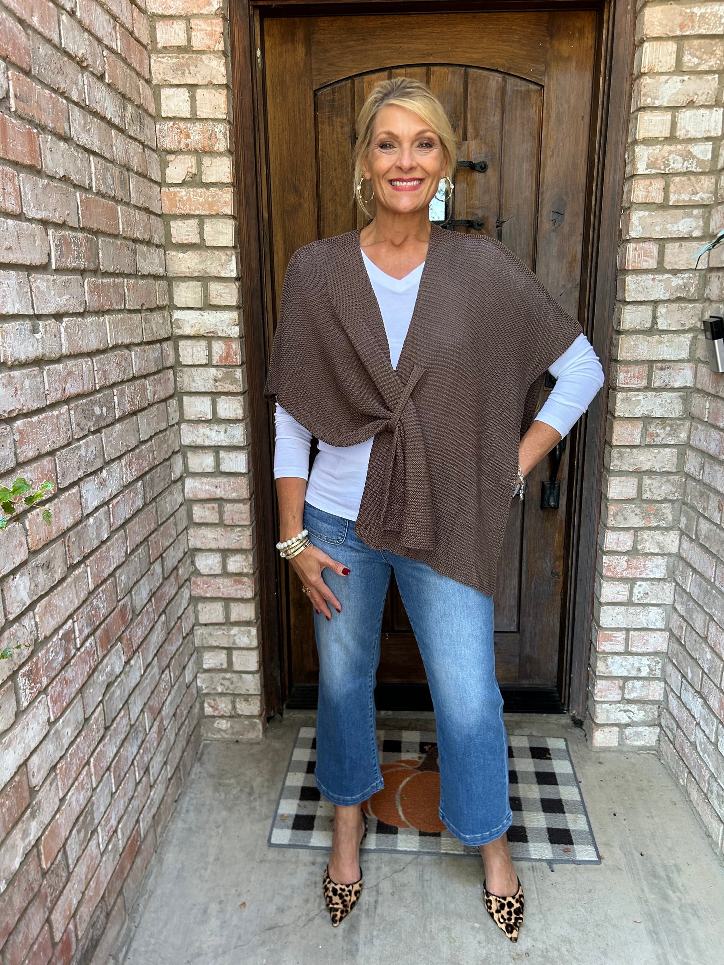 Cozy Wrap- Taupe