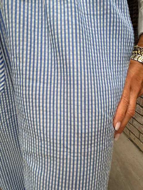 Blue Breeze Striped Pant