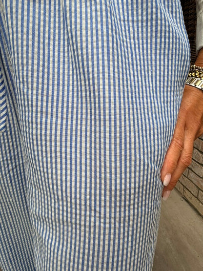 Blue Breeze Striped Pant