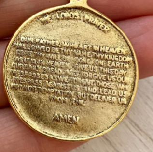 Heirloom Prayer Necklace, 16"