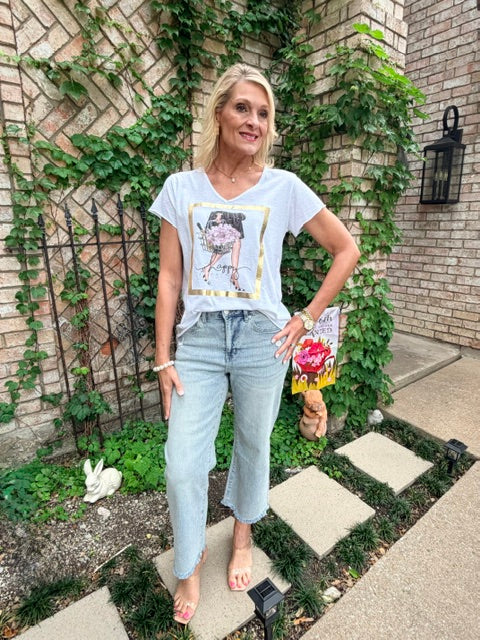 Happy Chic Cotton Tee