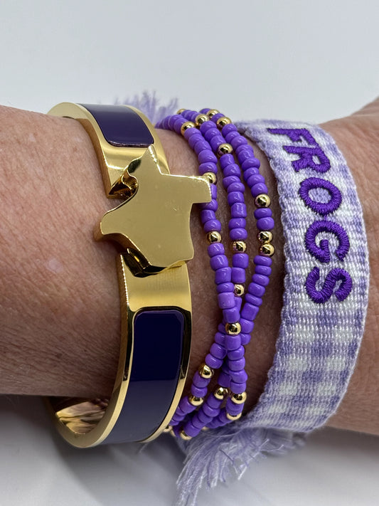 Texas Bangle-Purple