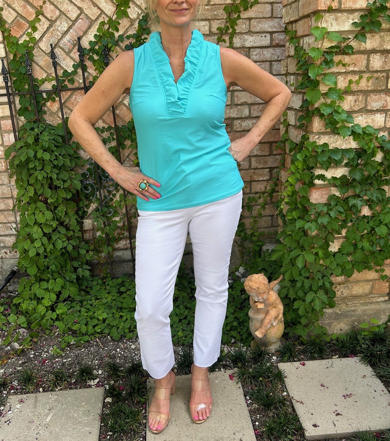 Trista Ruffle Top