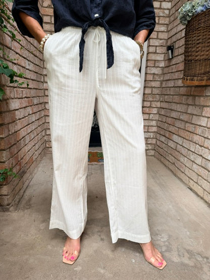 Coastal White Pant