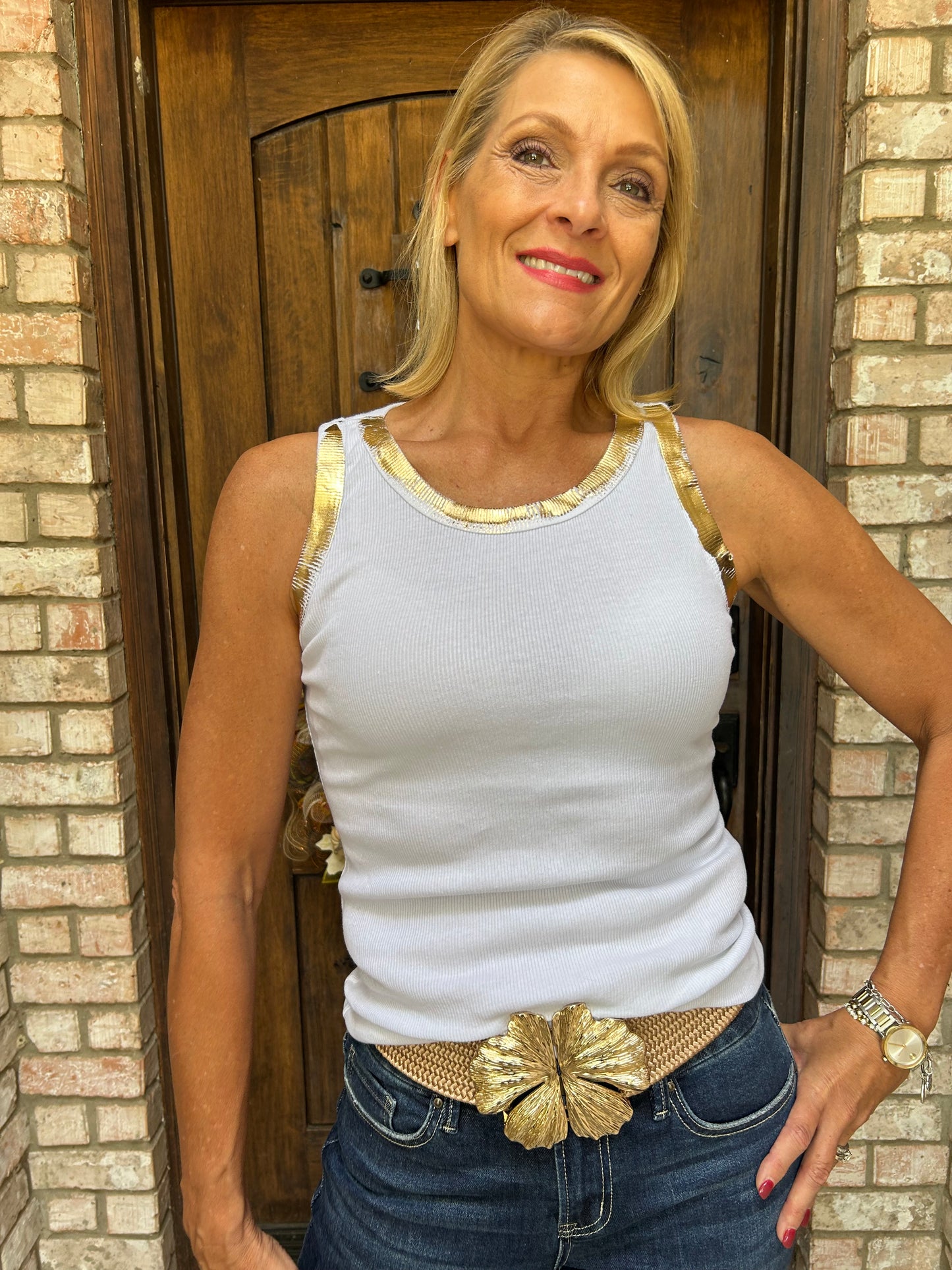 Golden Bloom Belt