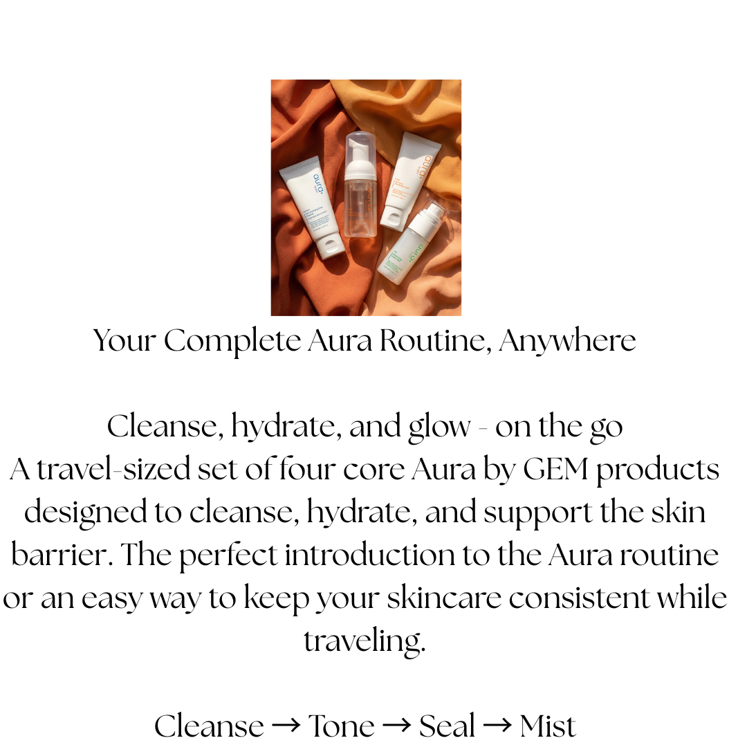 Aura Beauty Travel Set