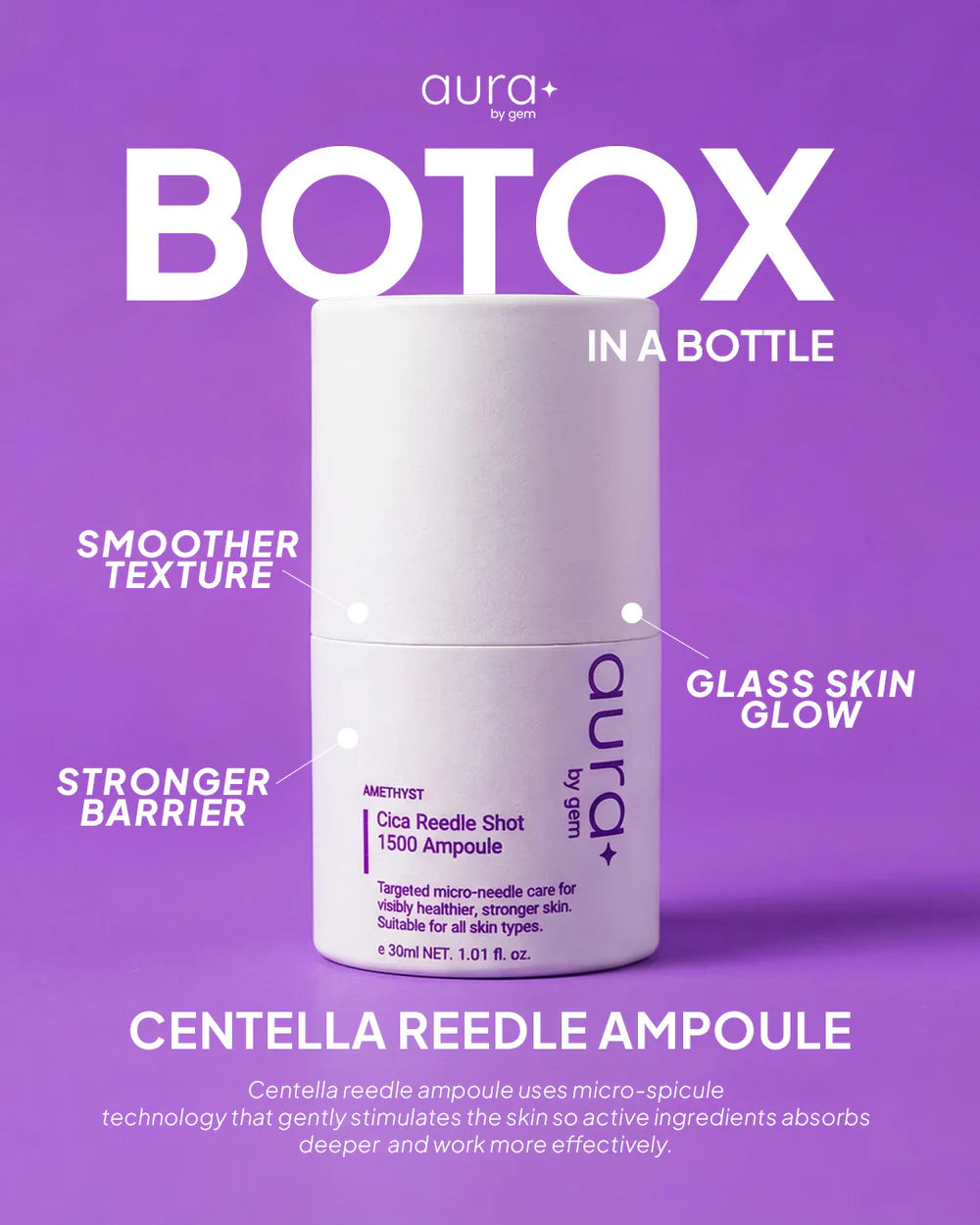 Aura Cica Reedle Shot 15000 Ampoule