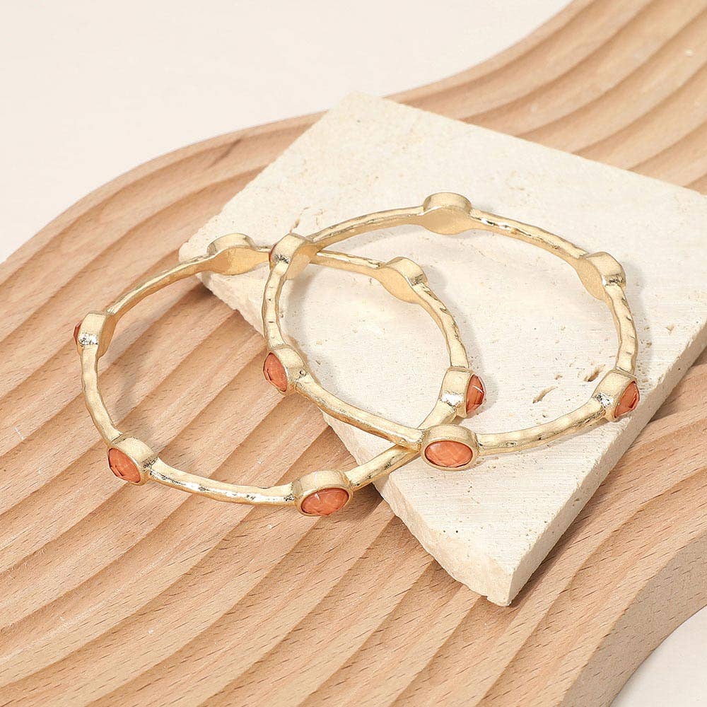 Orange Radiance Bracelet Set