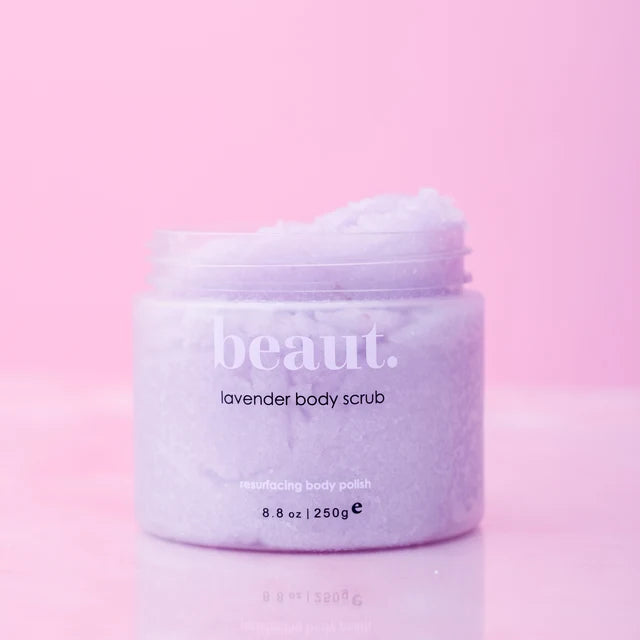 Lavender Salt Body Scrub