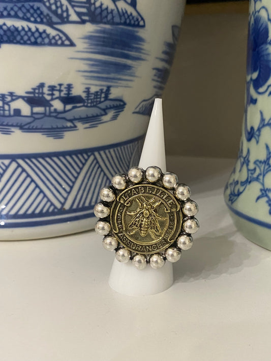 Bee-utiful  Two Tone Ring