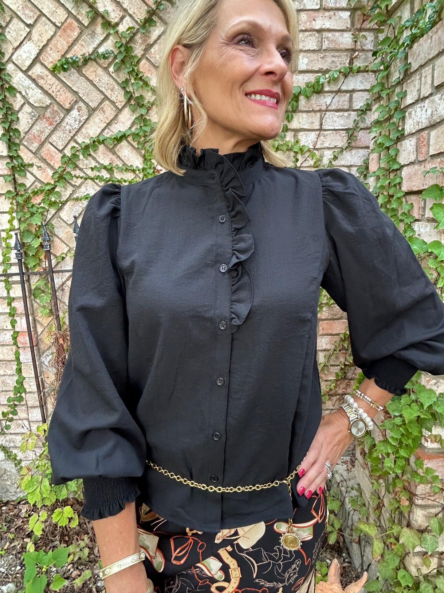 Ruthie Ruffle Blouse