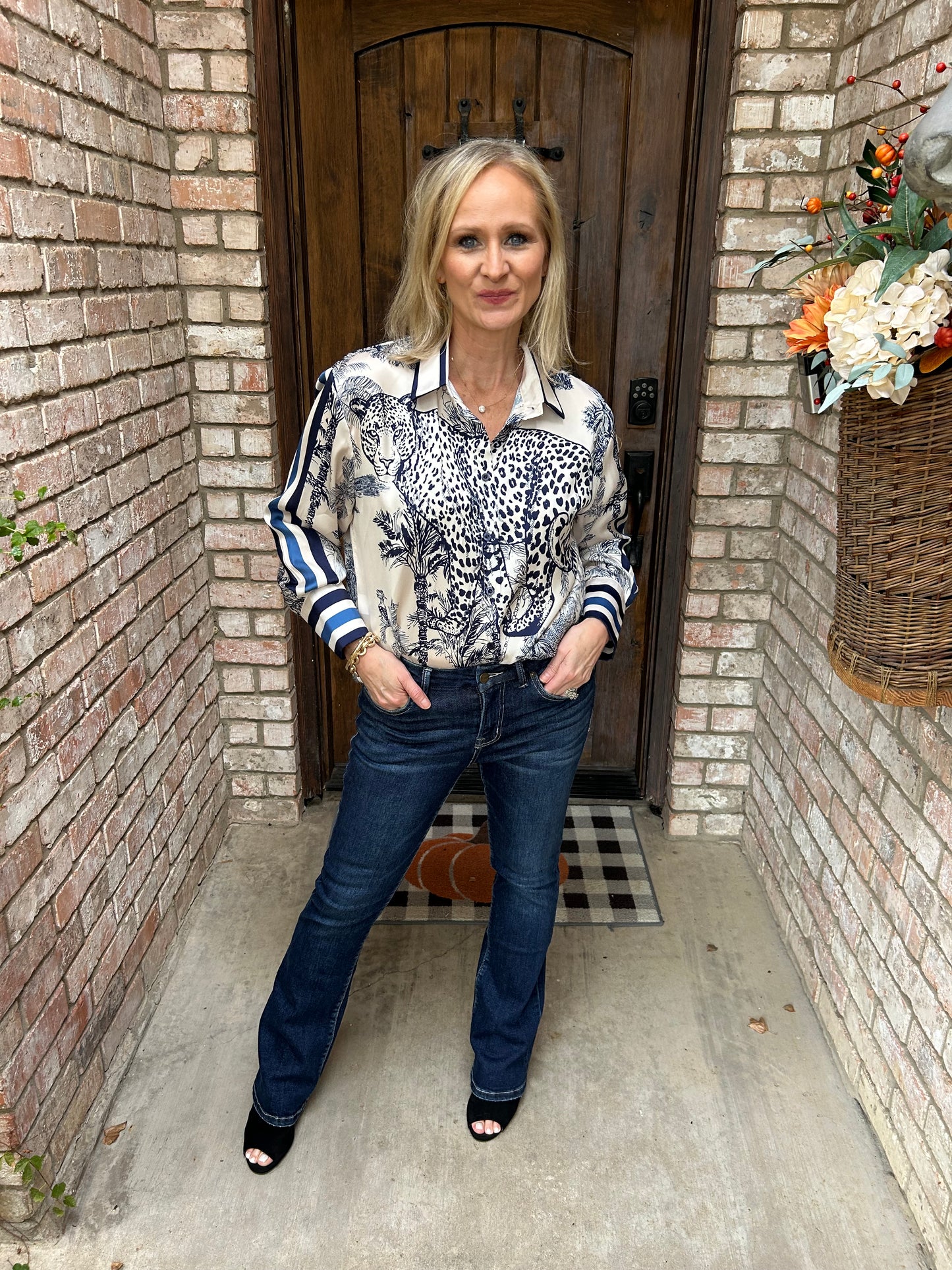 Cheetah Royale Blouse