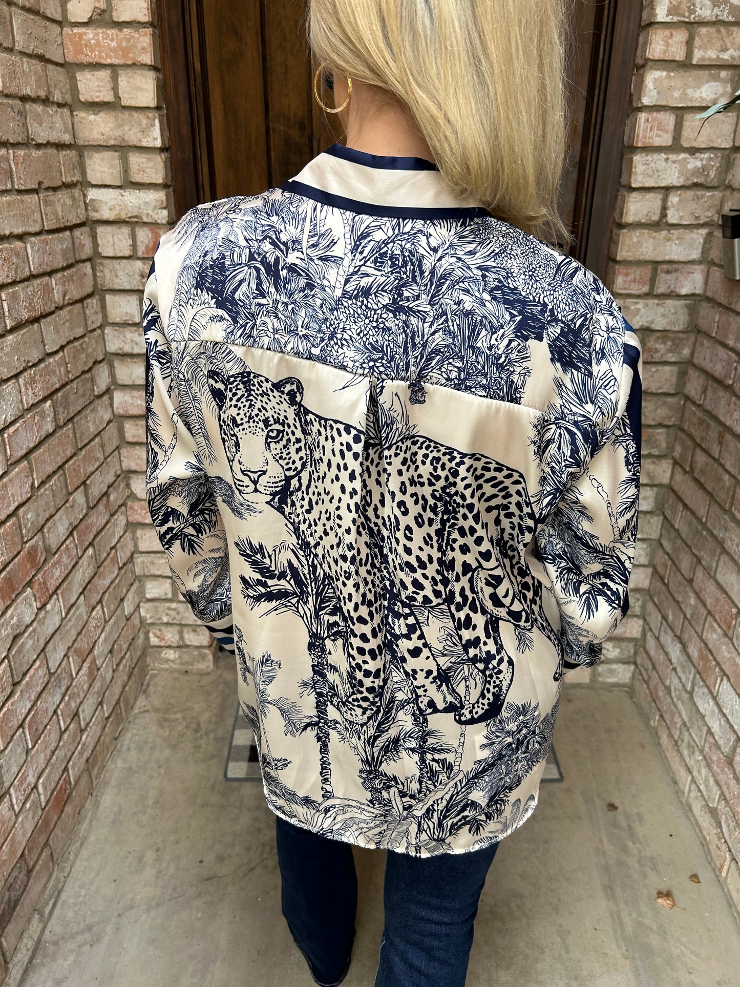 Cheetah Royale Blouse
