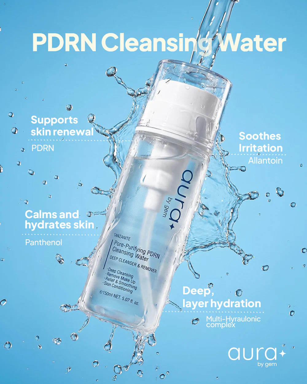 Pore Purifying PDRN Cleansing Water