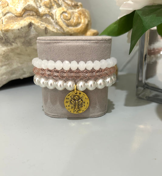 Pure in Faith Bracelet Stack