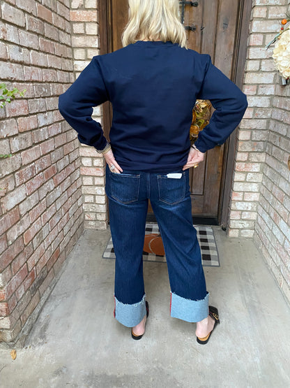 Cami Cuff -Risen Jean