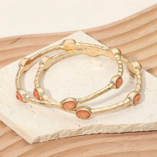 Orange Radiance Bracelet Set