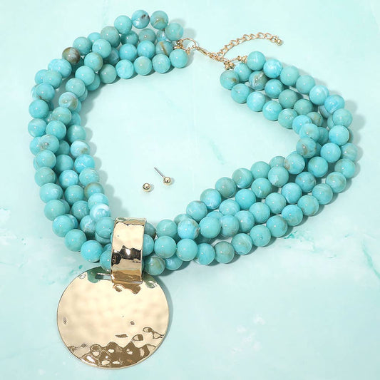 The Catalina Medallion Necklace