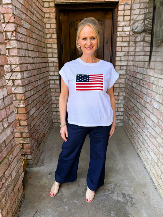 American Flag Classic Tee