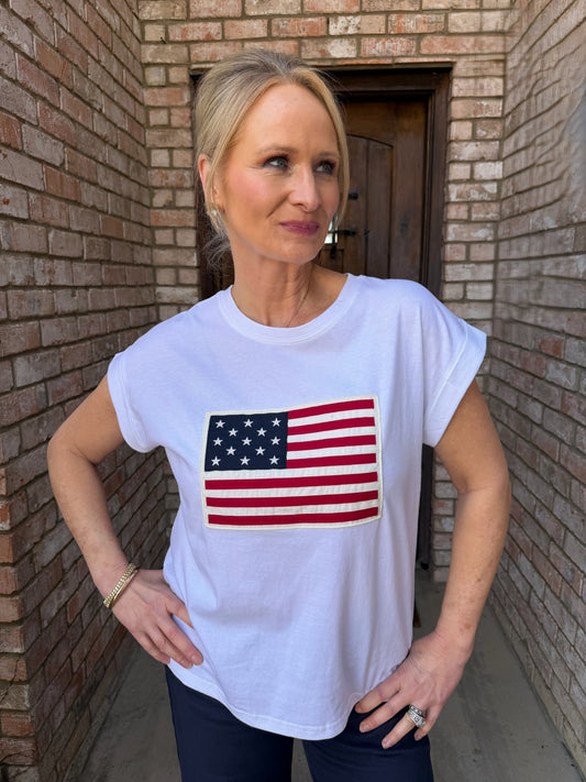 American Flag Classic Tee