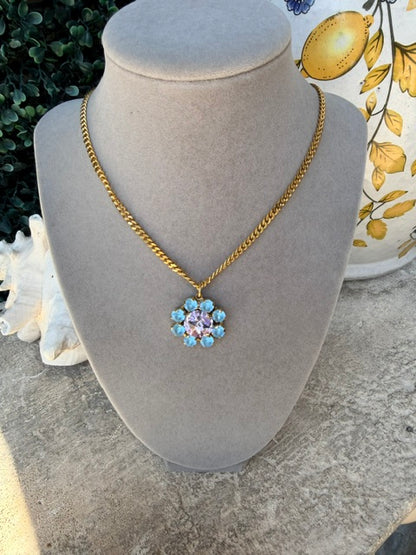 Tova Twiggy Necklace-Blue