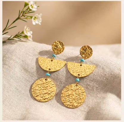 Heather Touch of Turquoise Earrings
