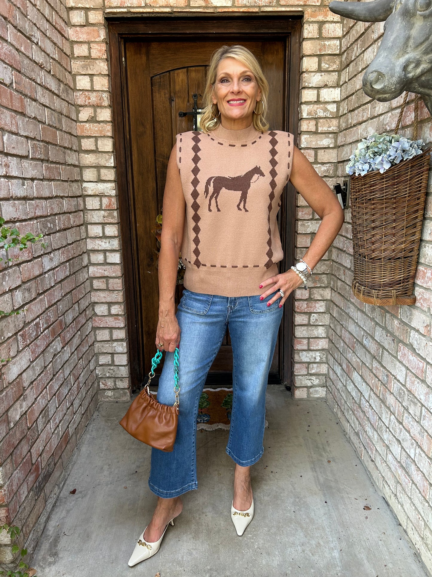 The Mane Event Sweater Vest