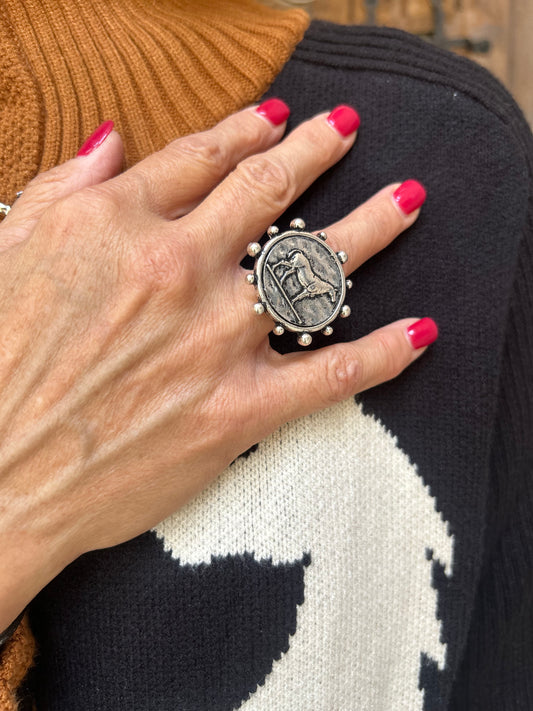 Derby Silver Ring