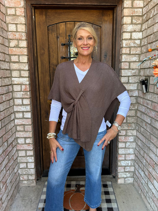 Cozy Wrap- Taupe