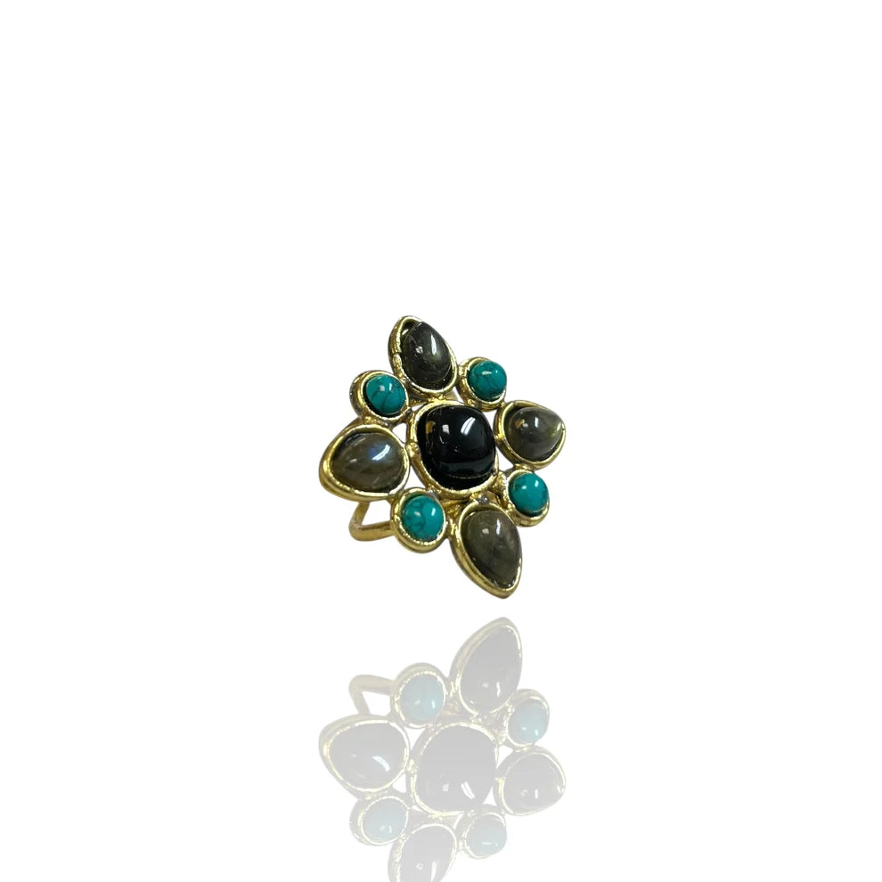 Juniper Turquoise Statement Ring