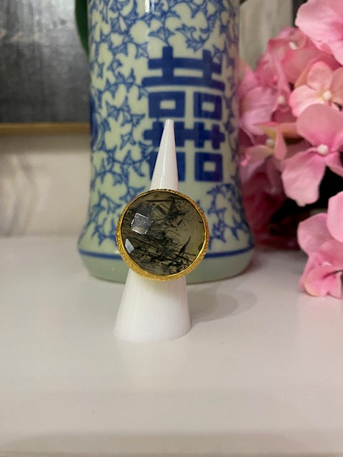 Lovely Labradorite Statement Ring