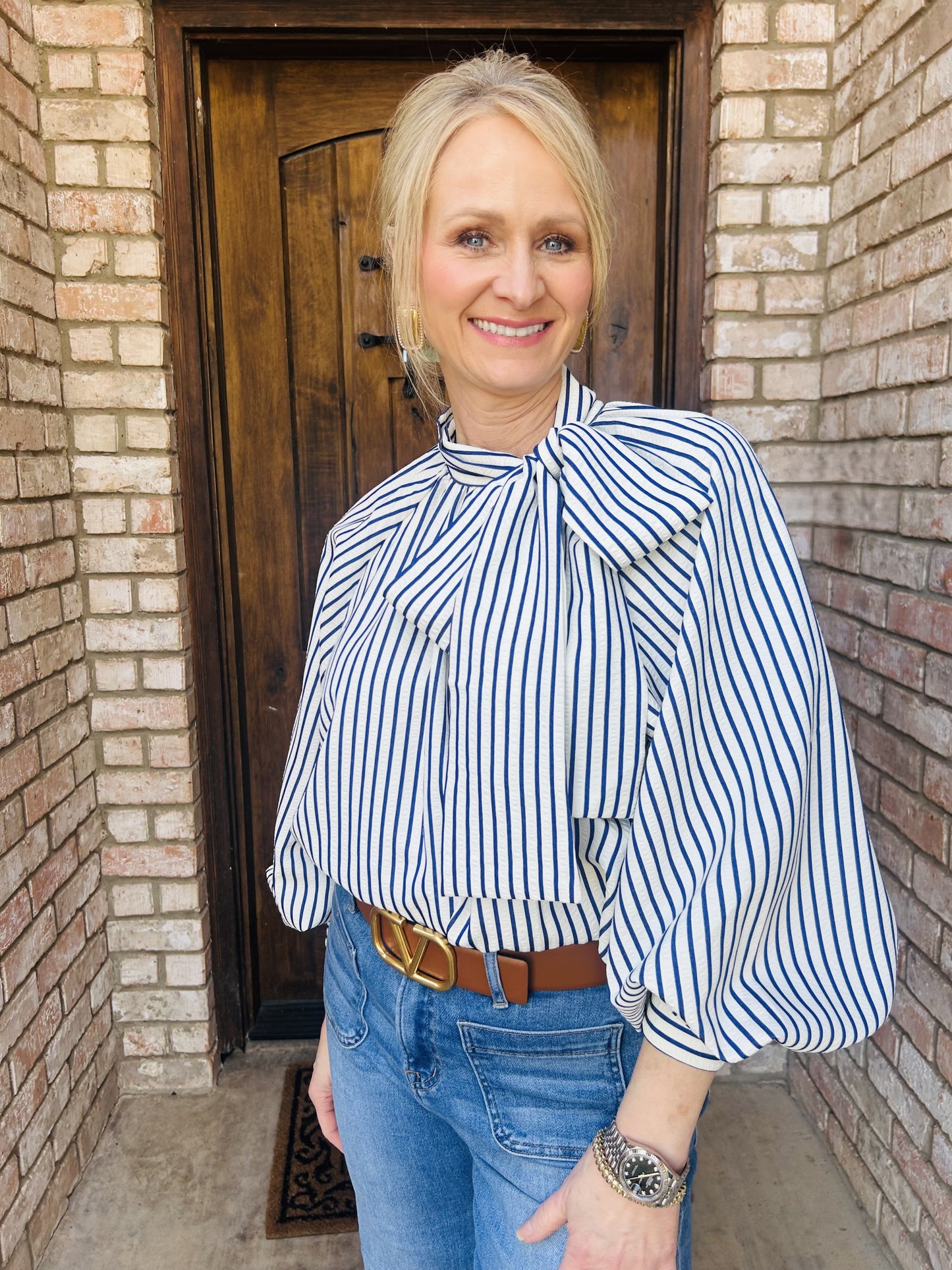 Maren Bow Blouse