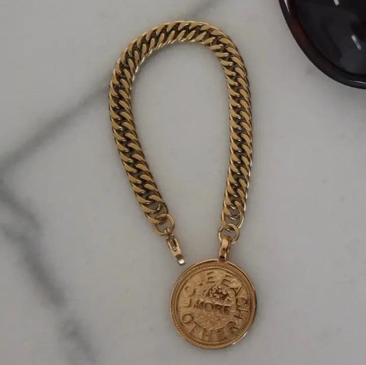 Meredith Medallion Bracelet