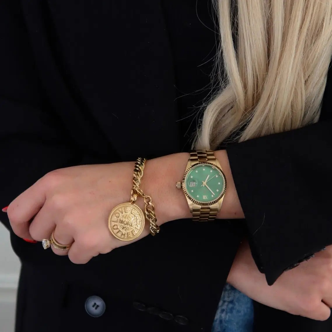 Meredith Medallion Bracelet
