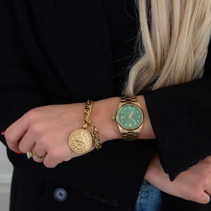 Meredith Medallion Bracelet