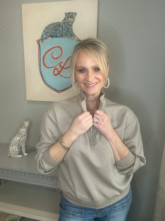 Miley Mocha Pullover