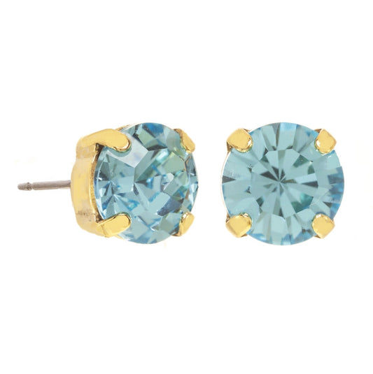 TOVA Oakland Stud Earring- Light Turquoise