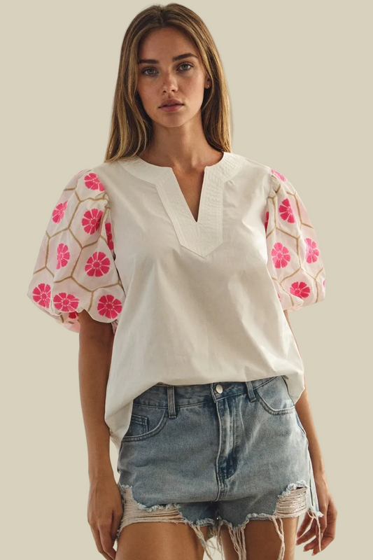 Emory Embroidered Blouse