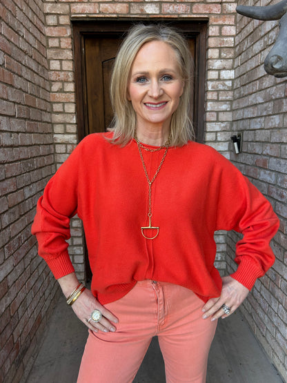 Orange Crush sweater