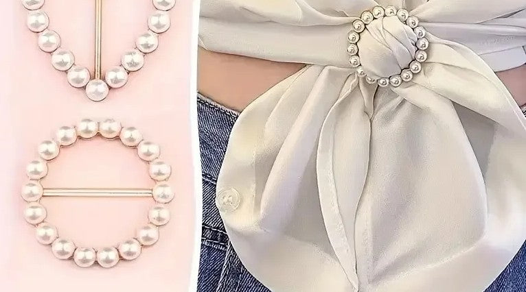 Pearl Scarf Slide
